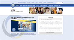 Desktop Screenshot of educateiowa.gov